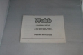 Webb Wasp and Witch Operating Instructions